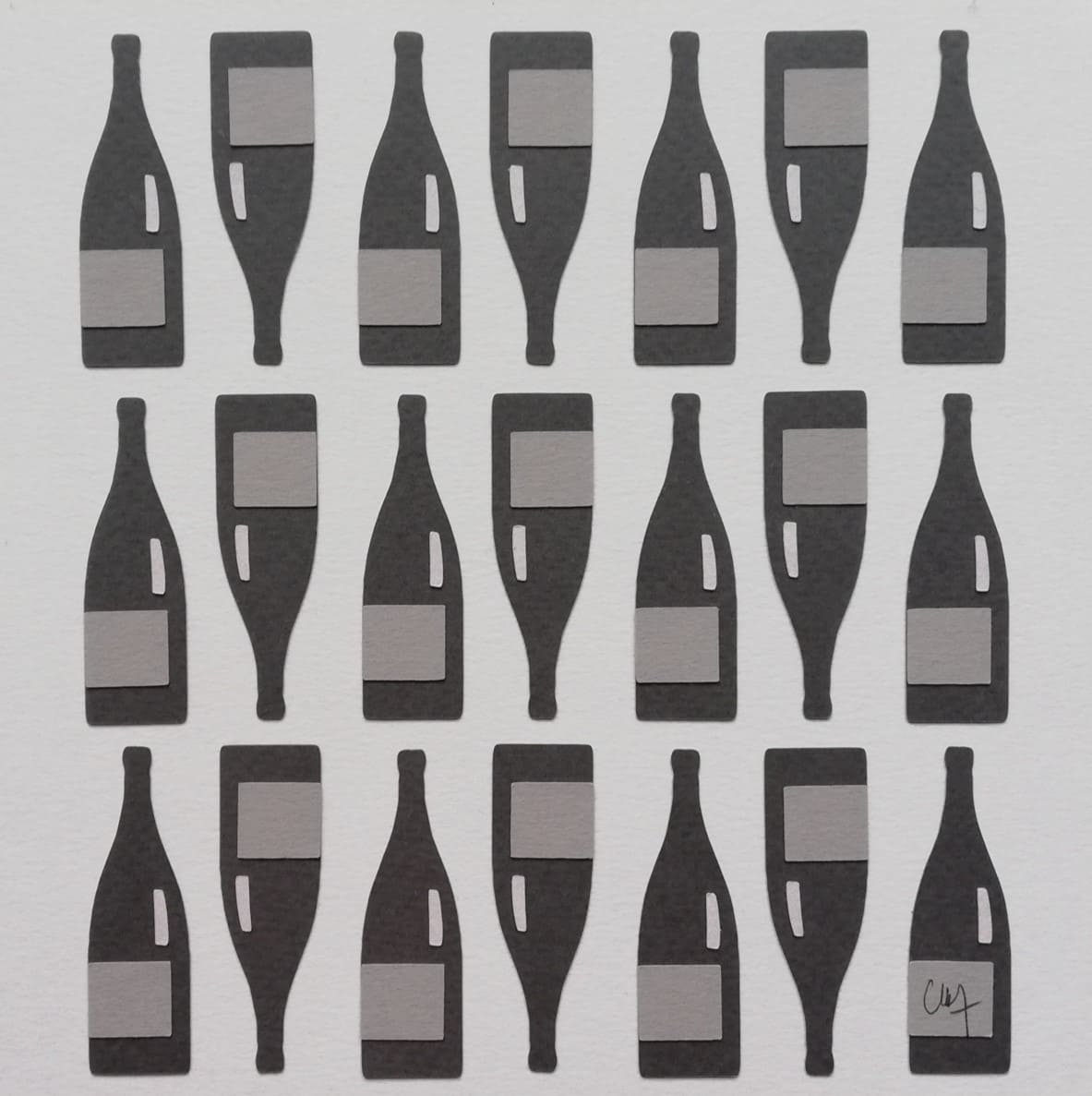 Répétition – Bouteilles de champagne – Image 2