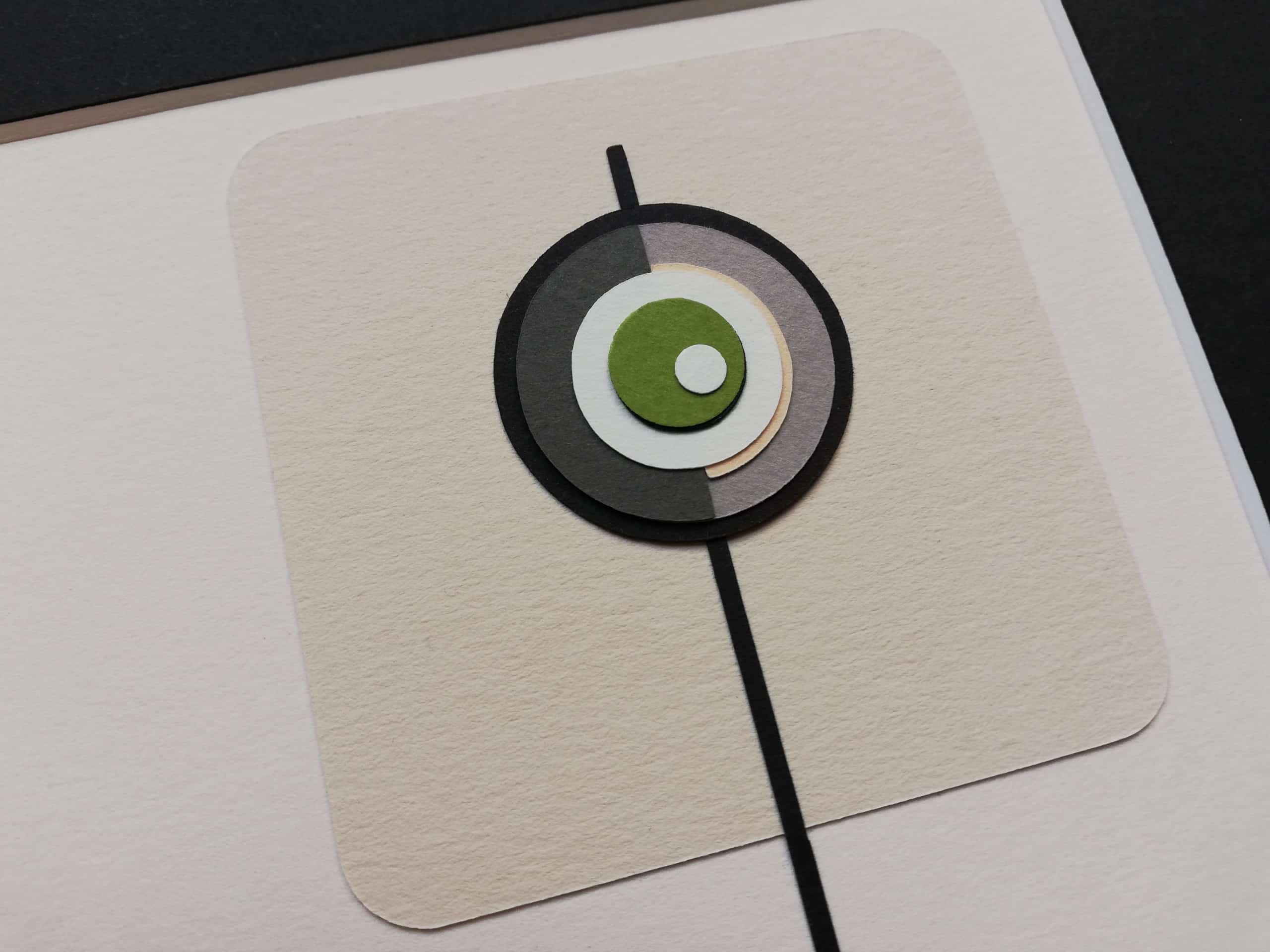 Luminaire pied déporté - vert – Image 2
