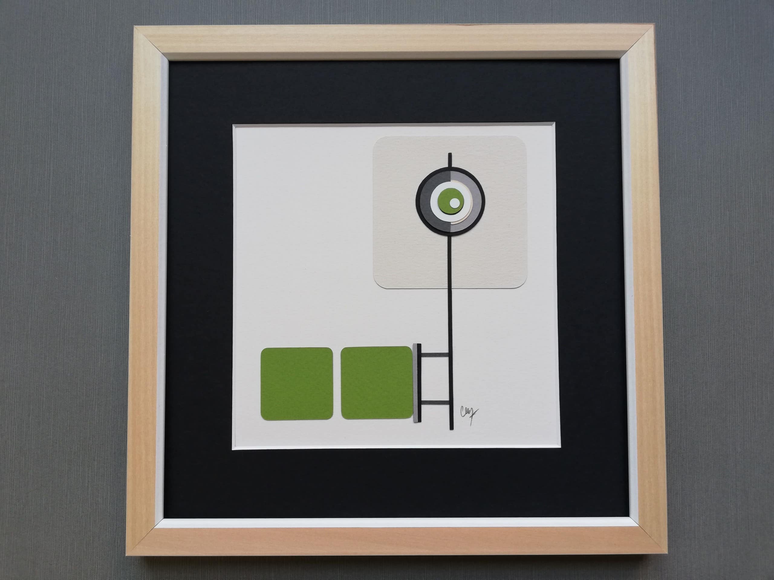 Luminaire pied déporté - vert – Image 4