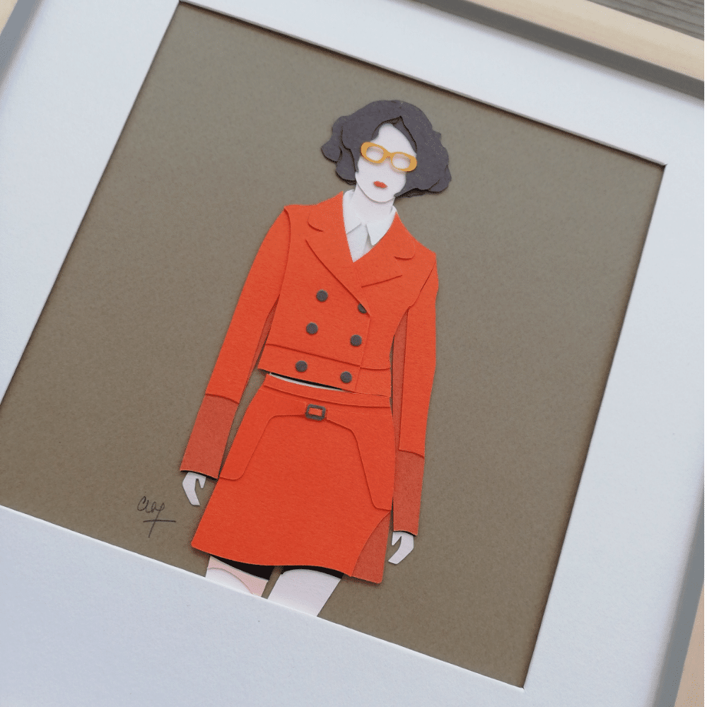 Mode - Ensemble orange Dior