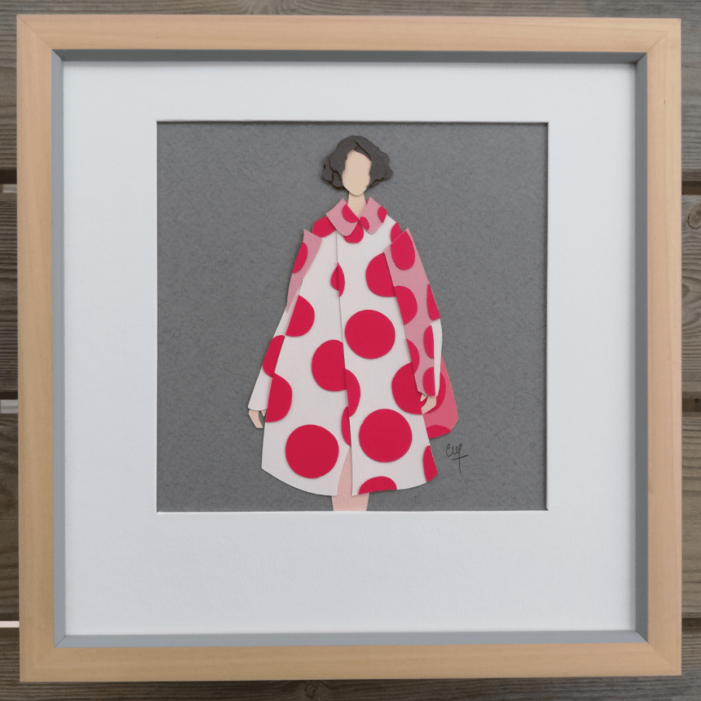 Mode - Manteau à pois – Image 3